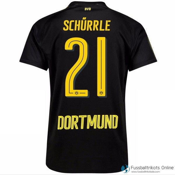 Borussia Dortmund Trikot Auswarts Schurrle 2017-18 Fussballtrikots Günstig